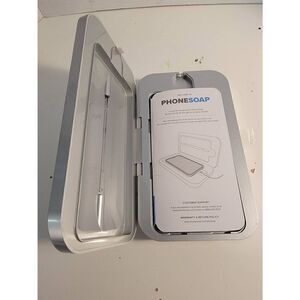PhoneSoap Unisex Silver UV Light Sanitizer Phone Cleaner One Size